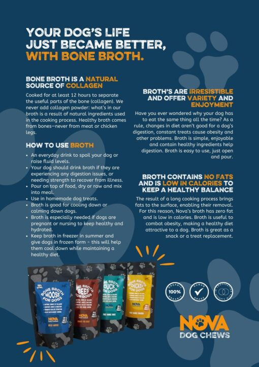 Nova Chicken Bone Broth 230ml - Image 2