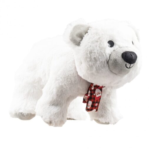 Pablo Polar Bear Squeaky Dog Toy