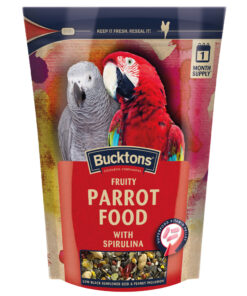 Bucktons fruity parrot food