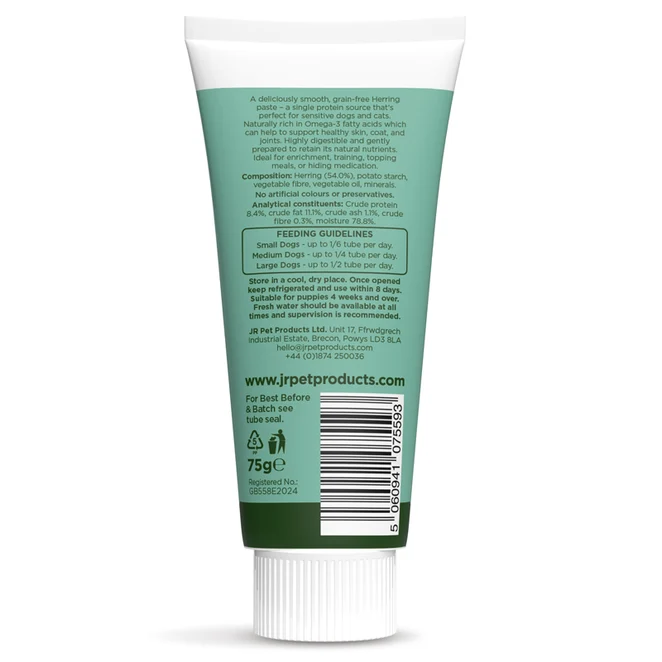 JR Pet Herring Meat Paste back