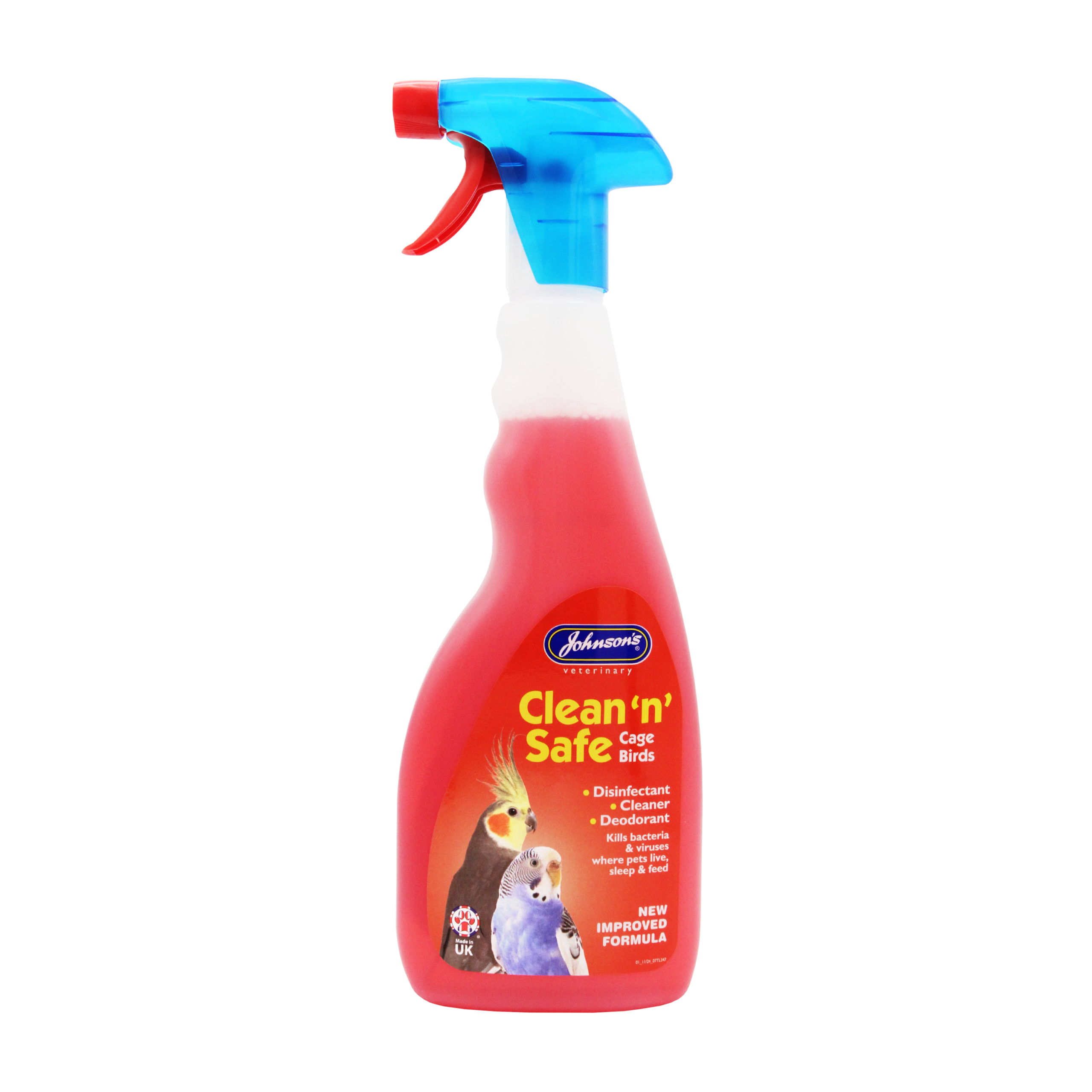 Johnson's clean'n'safe spray