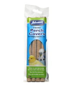 Sanded Perch Covers for Budgies, Canaries