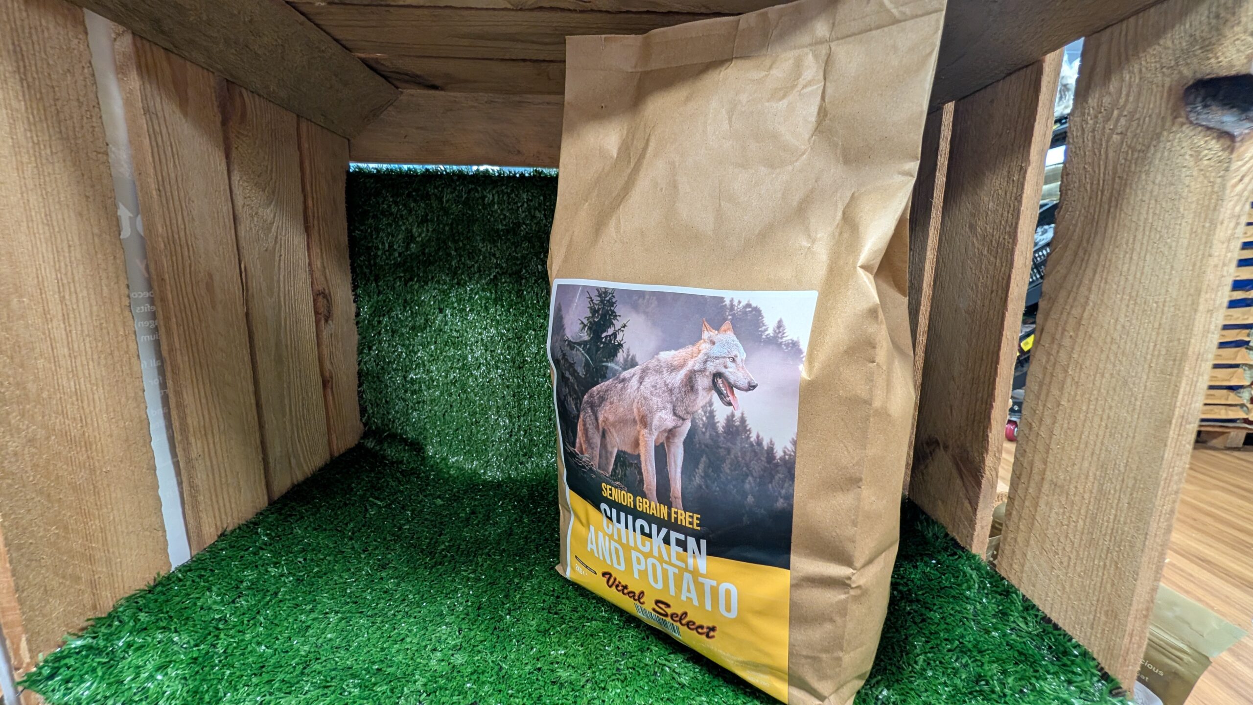 Vital Select grain free dog food senior dogs