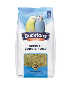 Bucktons special budgie food