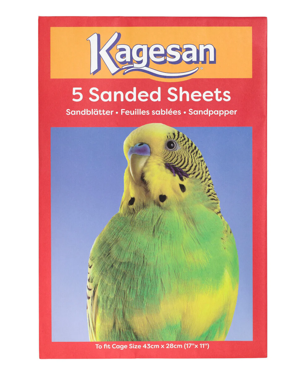 Kagesan Red Sanded Sheets 5 Pack