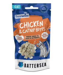 Battersea Chicken & Catnip Freeze Dried Bites front