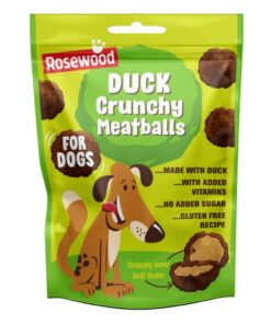 Duck Crunchy Meatballs for Dogs