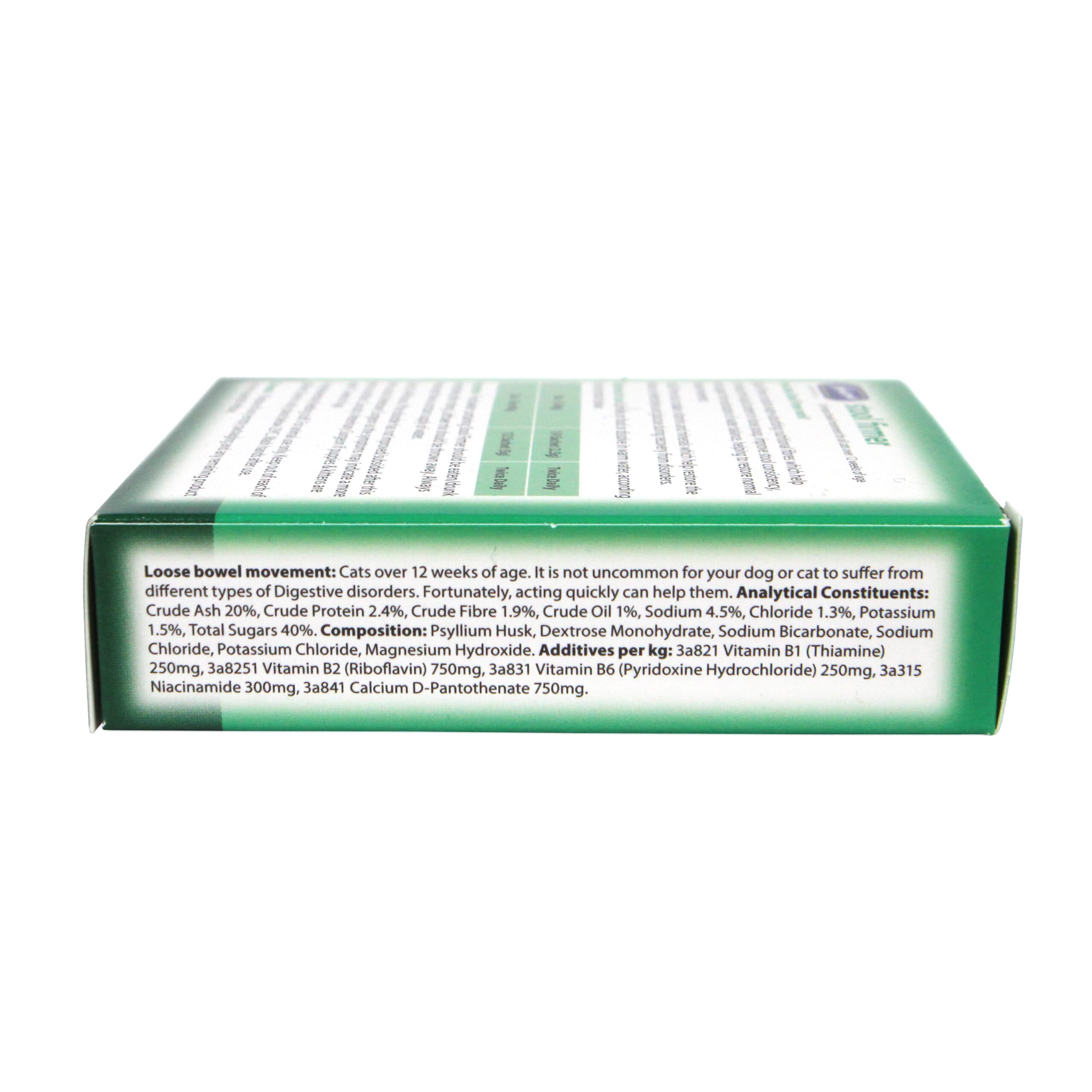 Stool firmer for cats side
