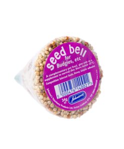 Seed bell for budgies, etc