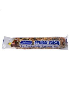 Johnson's Fruity stick for cockatiels, parrots etc wrapped