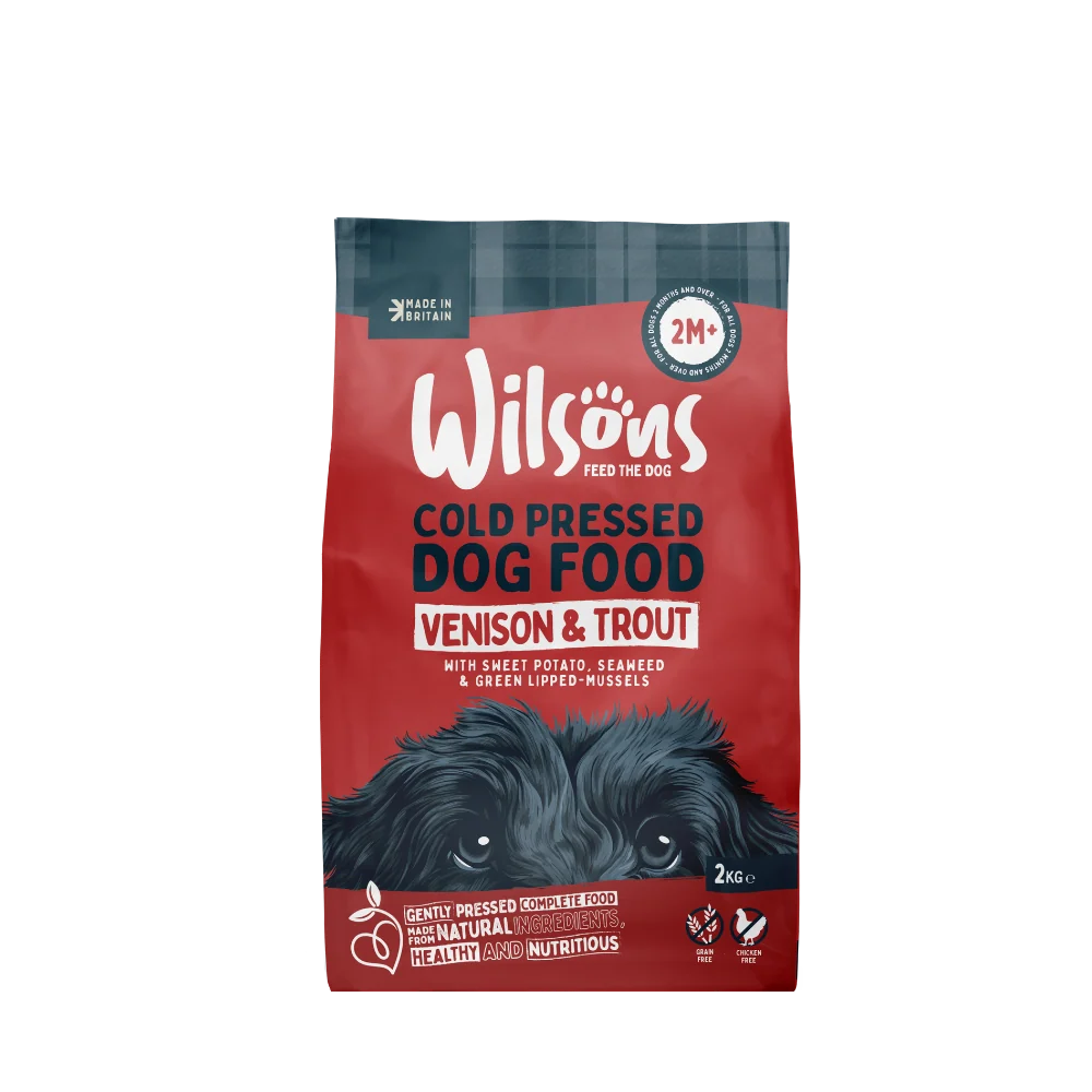 Wilson's Cold Pressed Dog Food - Venison & Trout