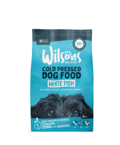 Wilson's Cold Pressed White fish dog food