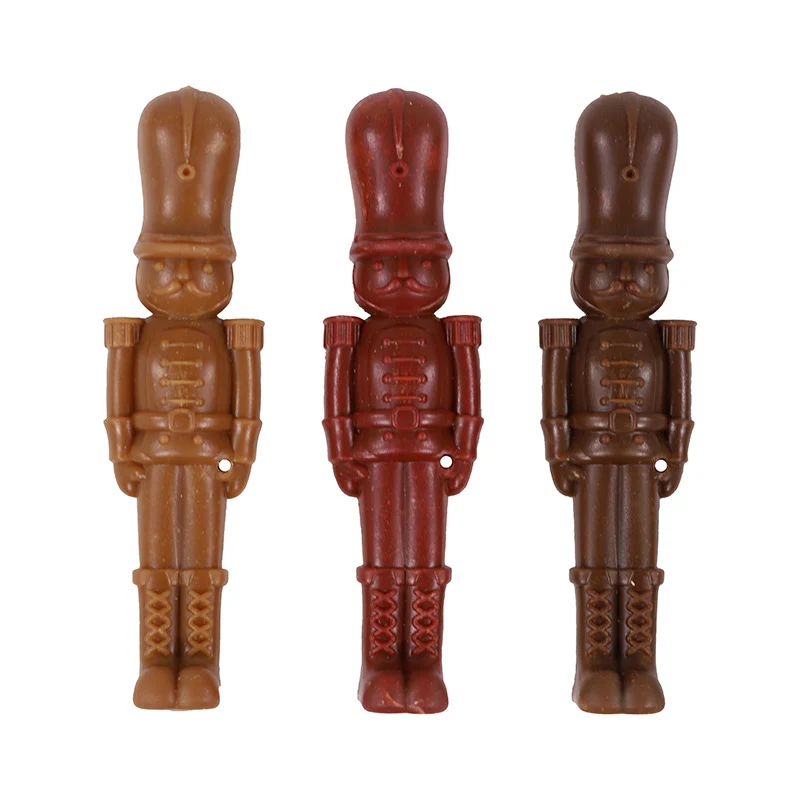 Cupid & Comet Nutcracker Trio Close up