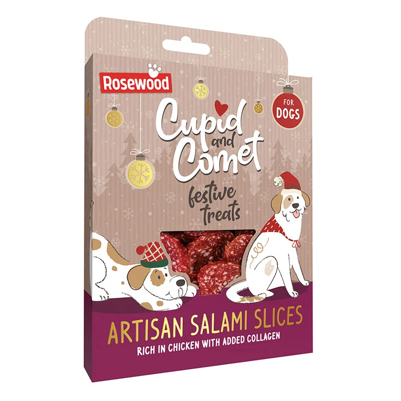 Cupid & Comet Artisan Salami Slices For Dogs