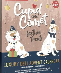 Rosewood Cupid & Comet Luxury Deli Dog Advent Calendar 100g