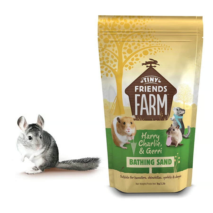 Tiny Friends Farm Small Animal Bathing Sand 1