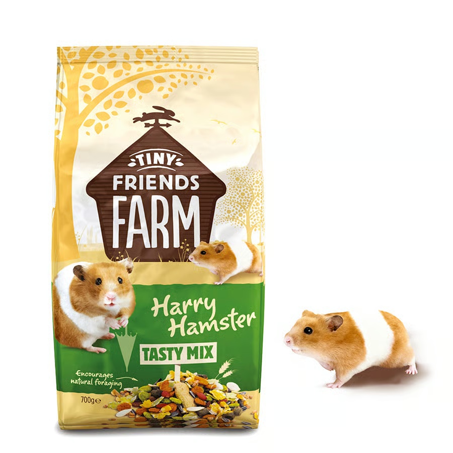 Tiny Friends Farm Harry Hamster Tasty Mix w Hasmter