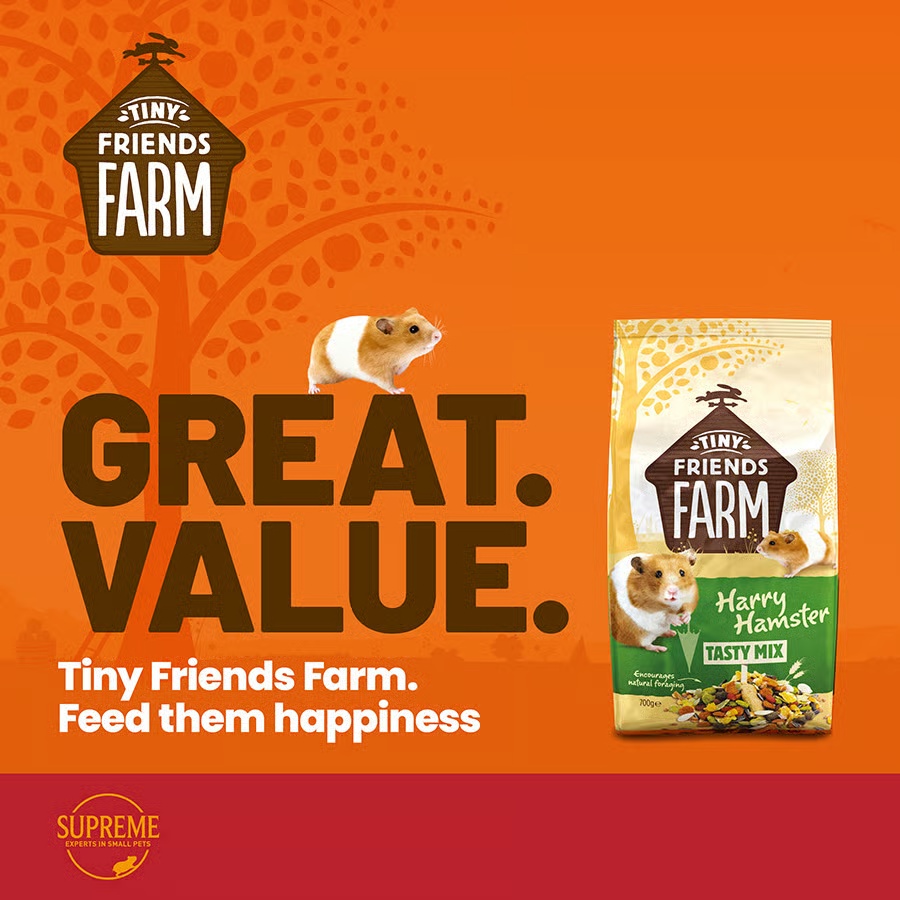 Tiny Friends Farm Harry Hamster Tasty Mix Info