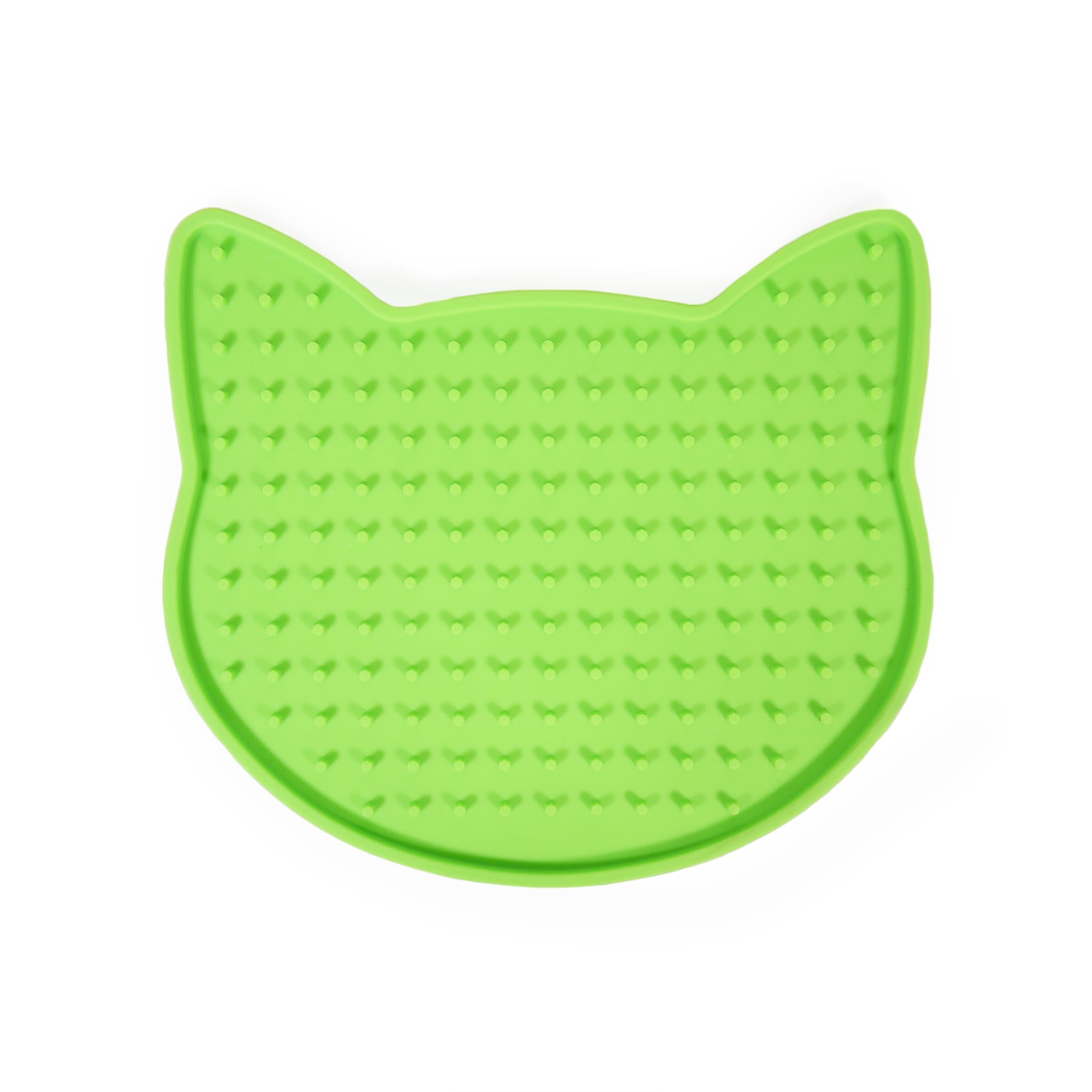 Rosewood Cat Head Shape Lick Mat Green 2