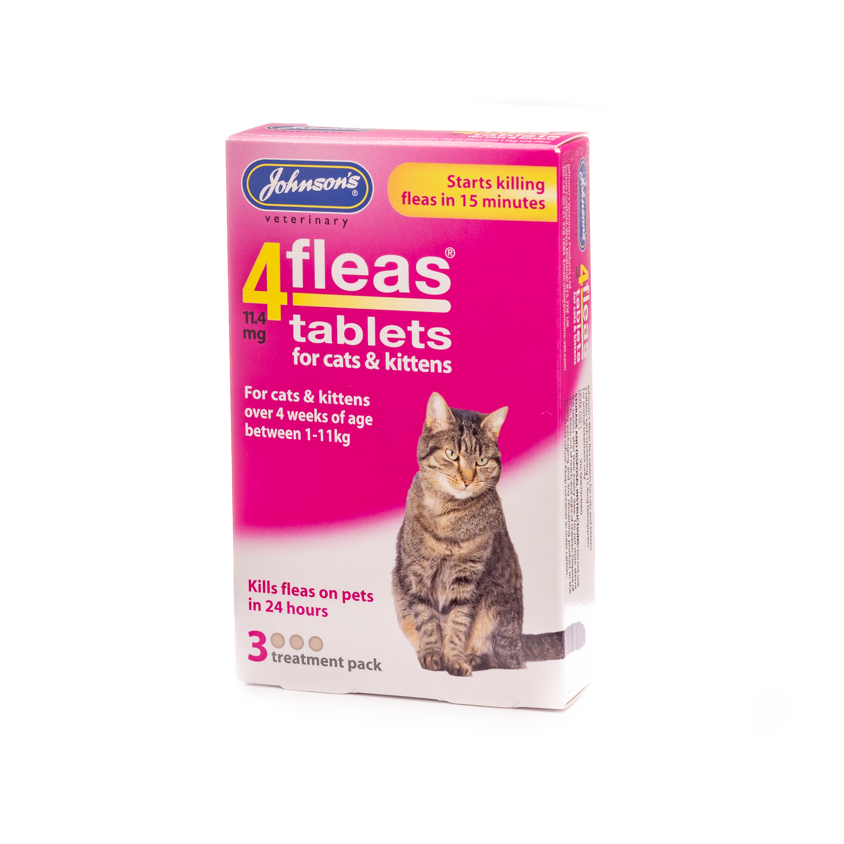 4fleas Tablets for Cats & Kittens front