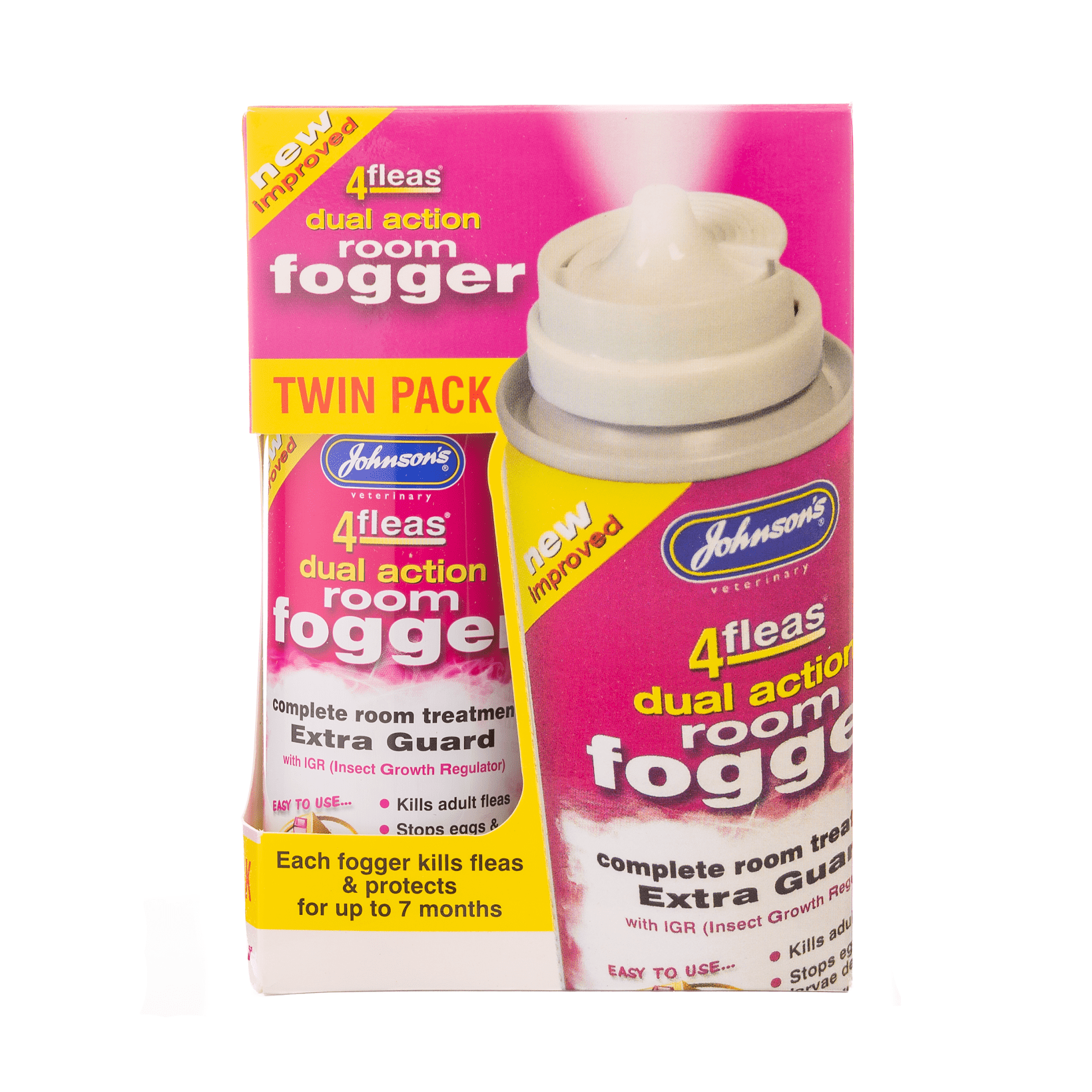 4fleas Room Fogger – Twin Pack