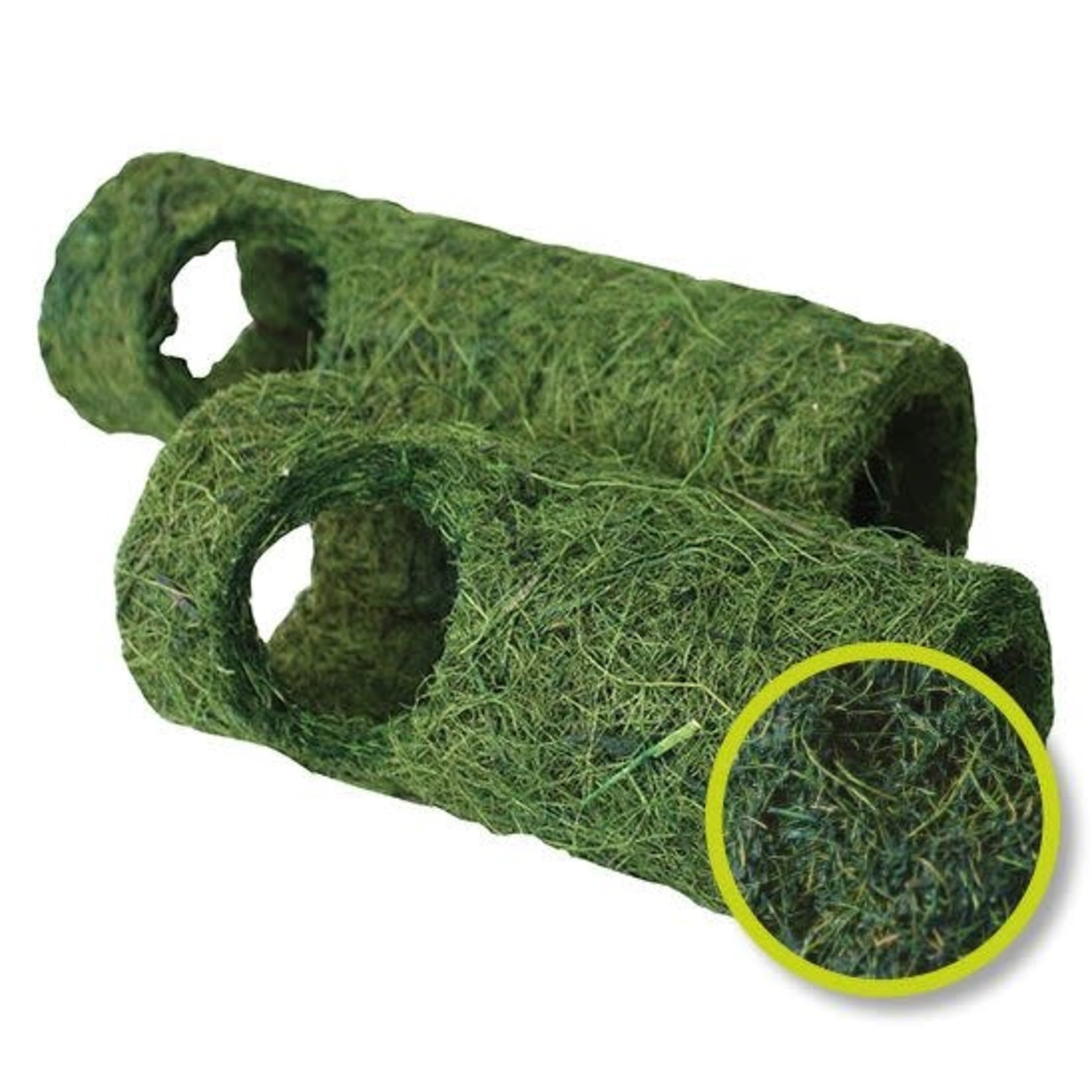 Happy Pet Natural Tropical Small Animal Tunnel in Green
