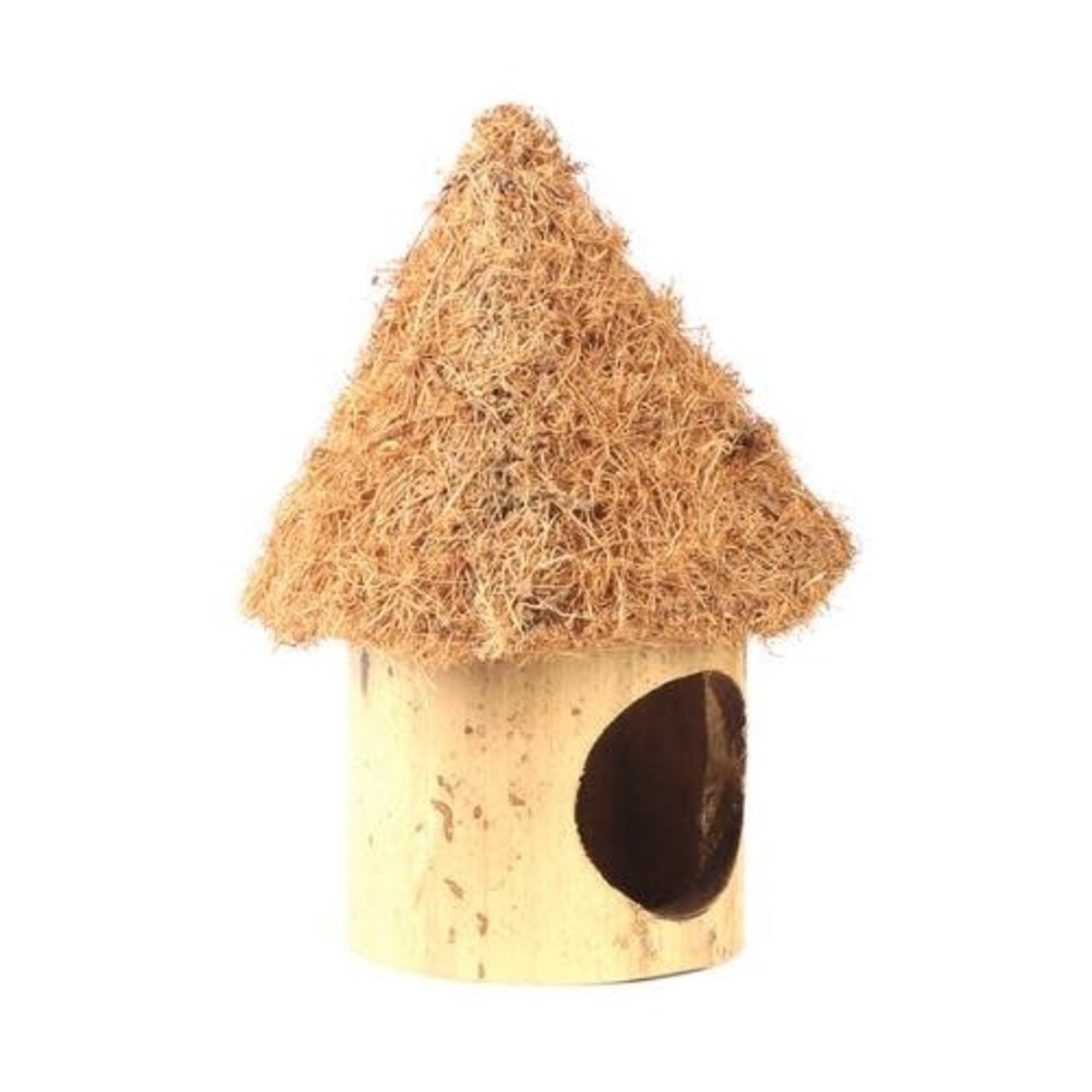 Happy Pet Natures First Bamboo Tiki Hut Small Animal House