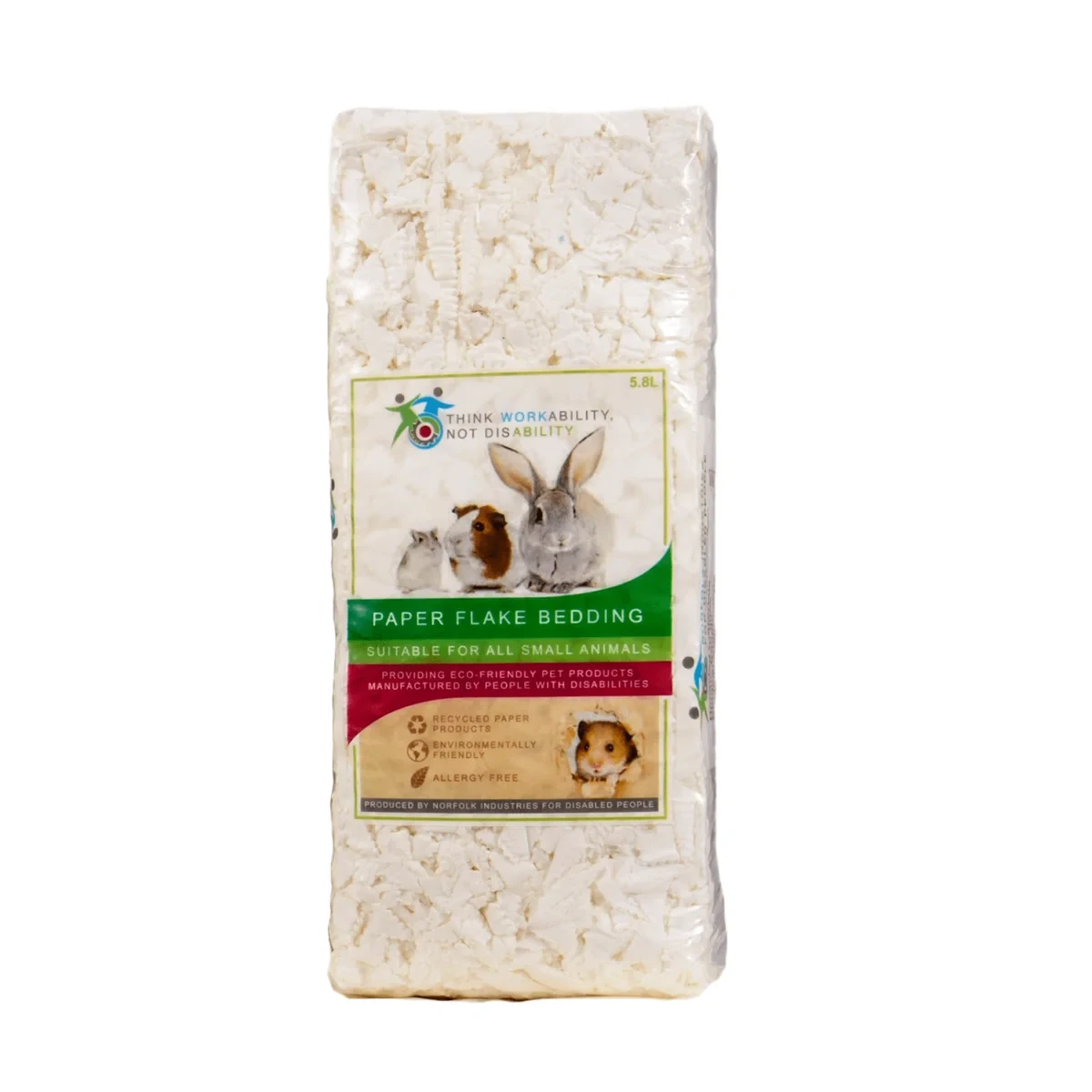 Paper flake bedding 5.8L