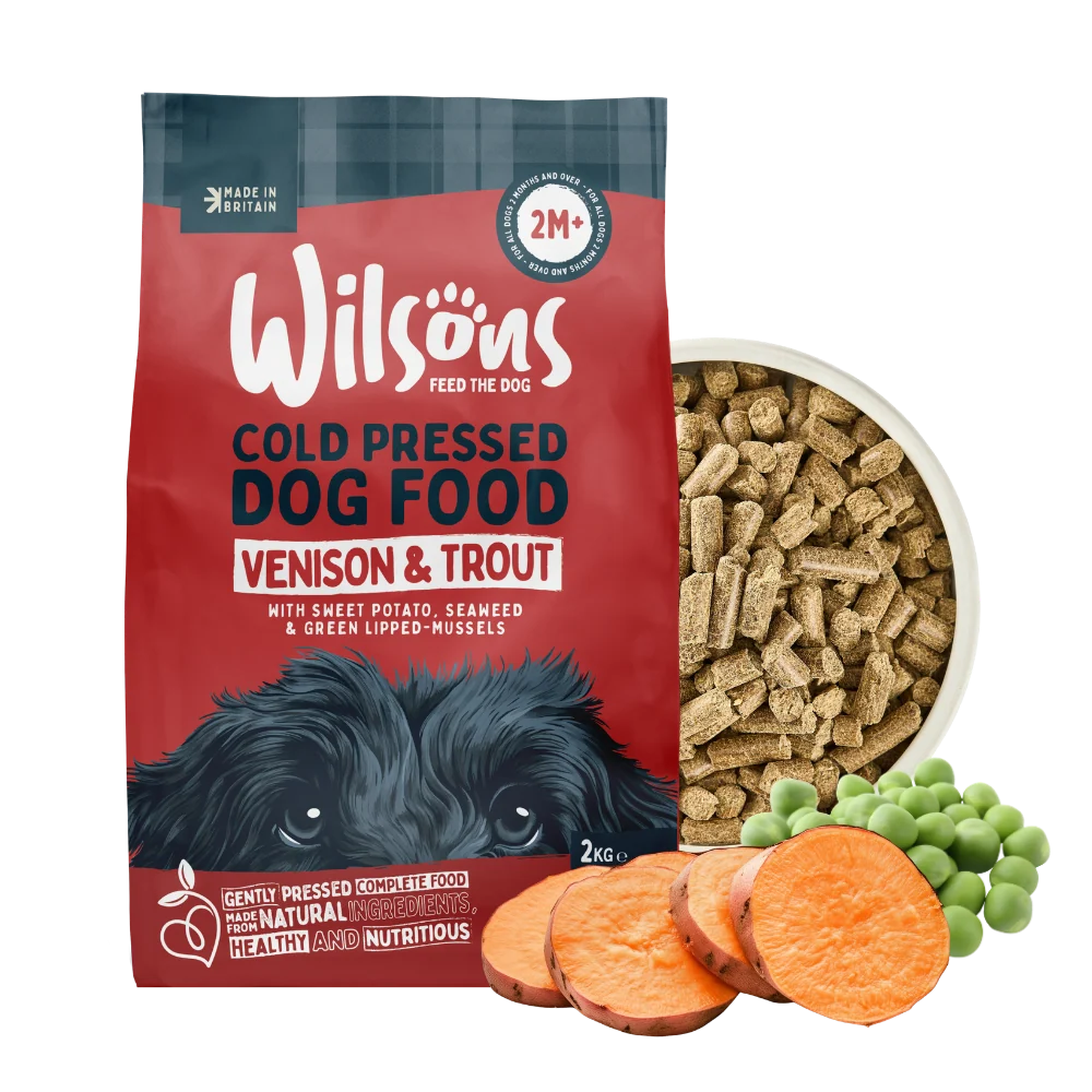 Wilson's Cold Pressed Dog Food - Venison & Trout 2
