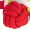 Grinch Rope Ball Body Toy Close up